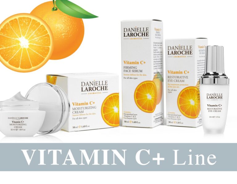 Danielle Laroche Vitamin C+ line from cosmetic manufacture in EU