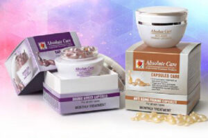Absolute Care Capsules line from cosmetic manufacture in EU