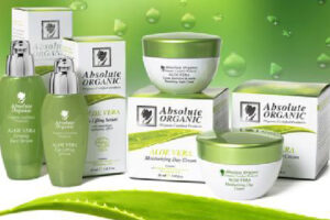 Absolute Organic Aloe Vera line from cosmetic manufacture in EU