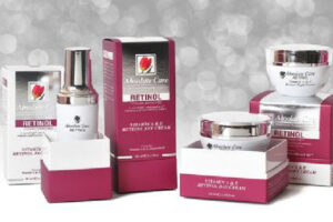 Absolute Care Retinol line from cosmetic manufacture in EU