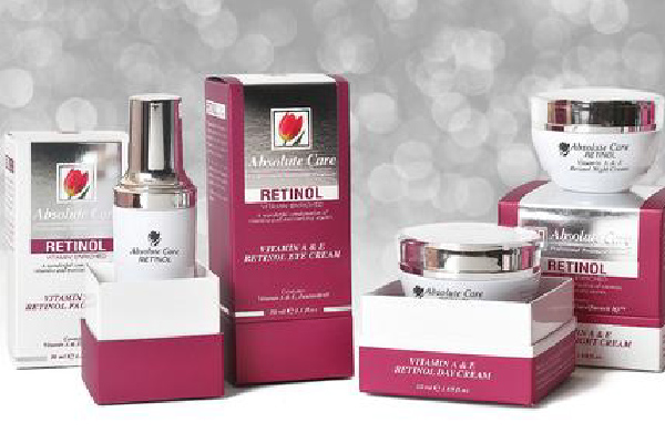 Absolute Care Retinol line from cosmetic manufacture in EU